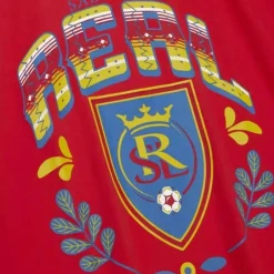 Men Mitchell & Ness T-Shirts & Tops-Serape Tee Real Salt Lake