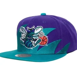 Mitchell & Ness Snapback-Sharktooth Snapback Hwc Charlotte Hornets