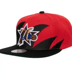 Mitchell & Ness Snapback-Sharktooth Snapback Hwc Philadelphia 76Ers