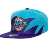 Mitchell & Ness Snapback-Sharktooth Snapback Hwc Utah Jazz