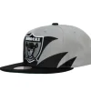 Mitchell & Ness Snapback-Sharktooth Snapback Oakland Raiders