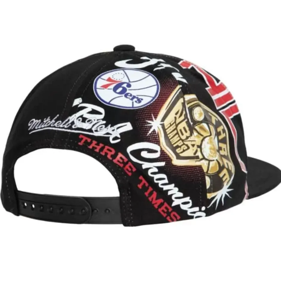 Mitchell & Ness Snapback-Shirt Remix Snapback Hwc Philadelphia 76Ers