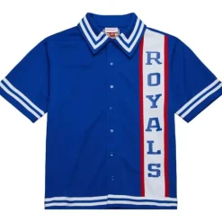 Men Mitchell & Ness T-Shirts & Tops-Shooting Shirt Sacramento Kings