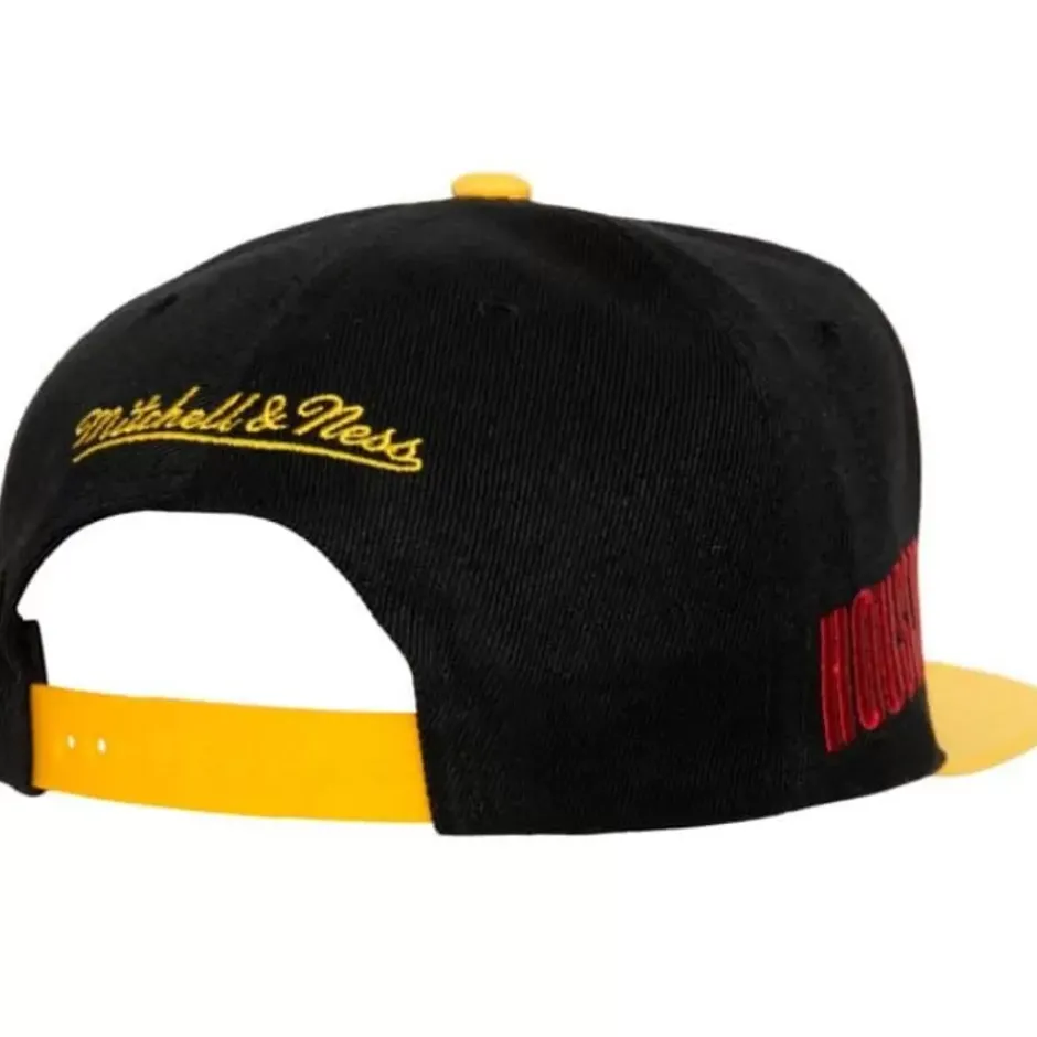 Mitchell & Ness Snapback-Side Core 2.0 Snapback Hwc Houston Rockets