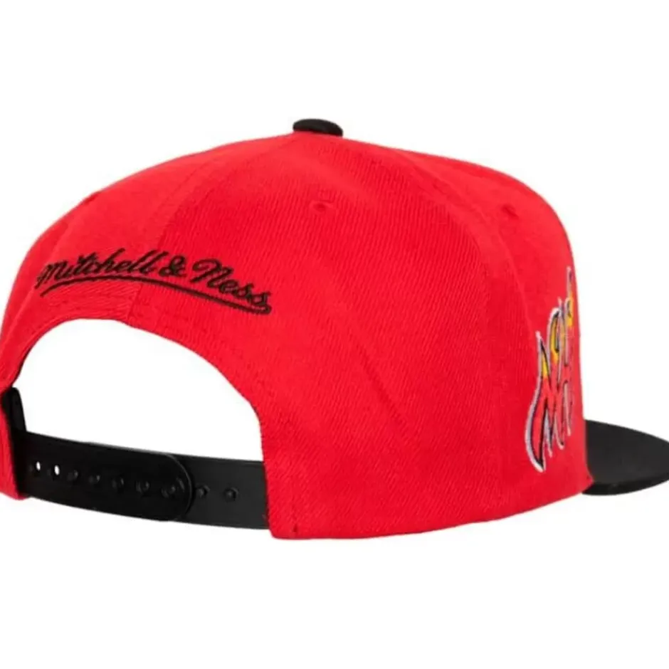 Mitchell & Ness Snapback-Side Core 2.0 Snapback Hwc Miami Heat