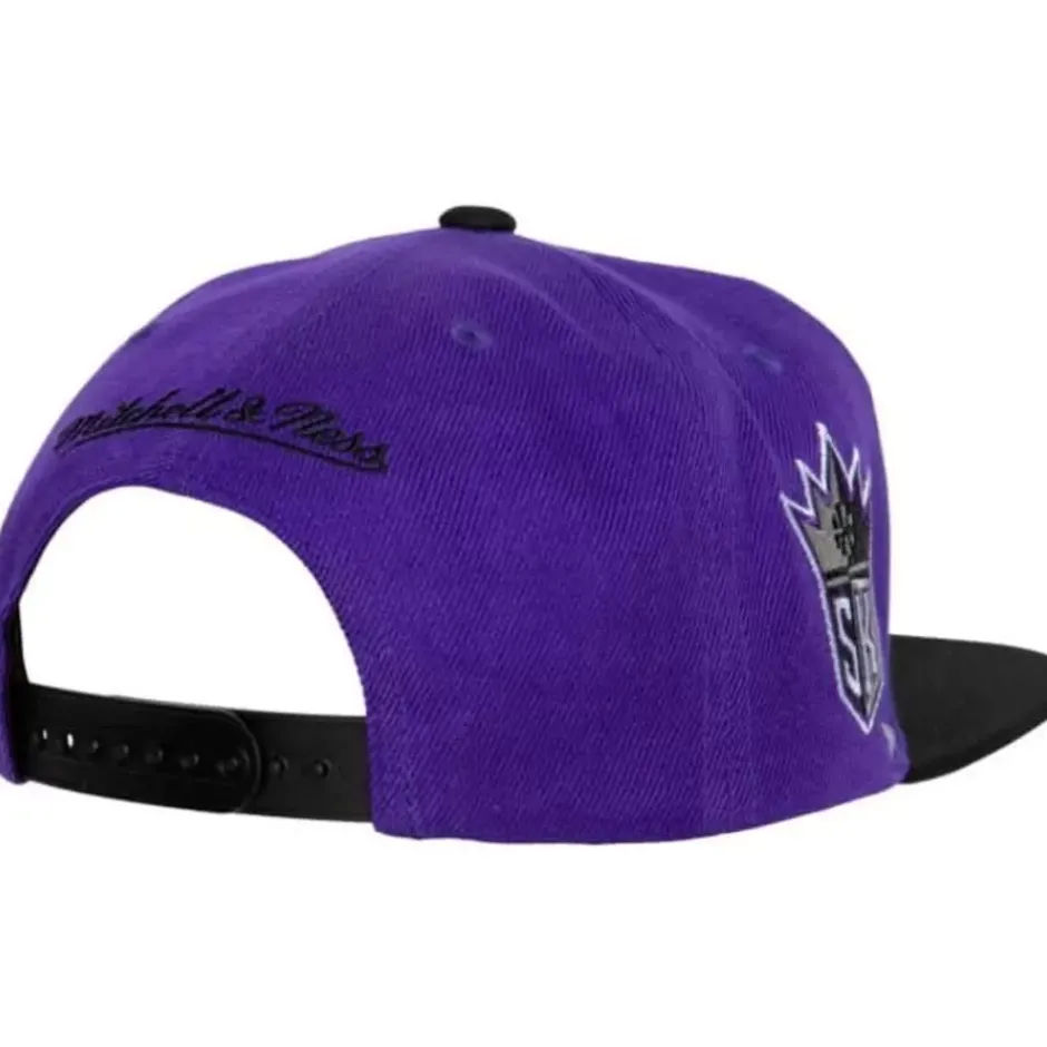 Mitchell & Ness Snapback-Side Core 2.0 Snapback Hwc Sacramento Kings