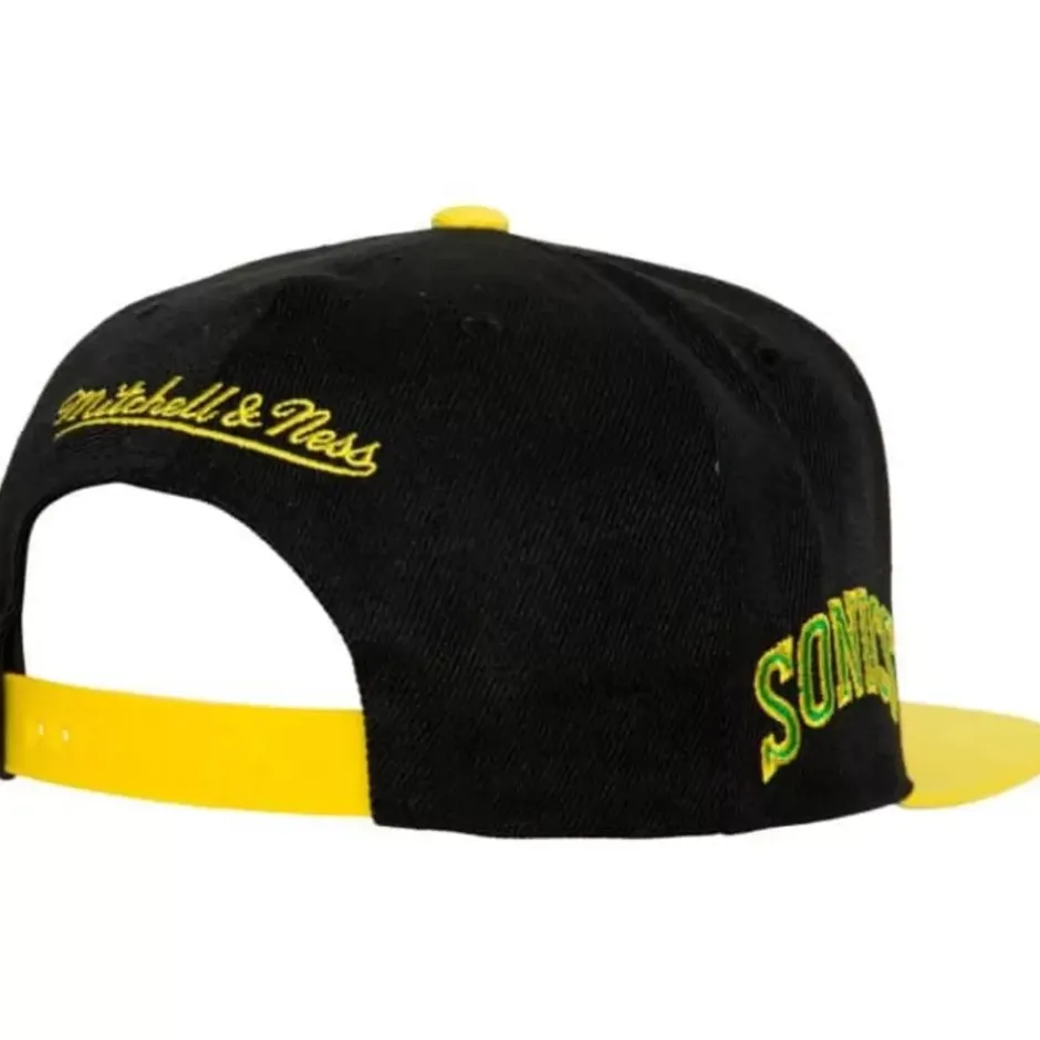 Mitchell & Ness Snapback-Side Core 2.0 Snapback Hwc Seattle Supersonics
