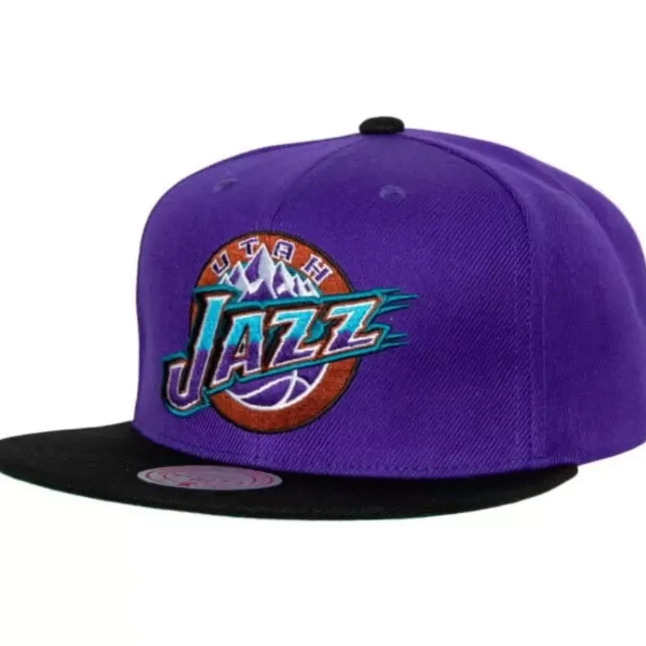Mitchell & Ness Snapback-Side Core 2.0 Snapback Hwc Utah Jazz