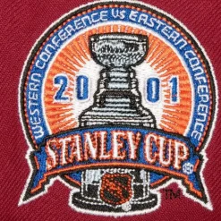 Mitchell & Ness Fitted-Side Patch Fitted Colorado Avalanche