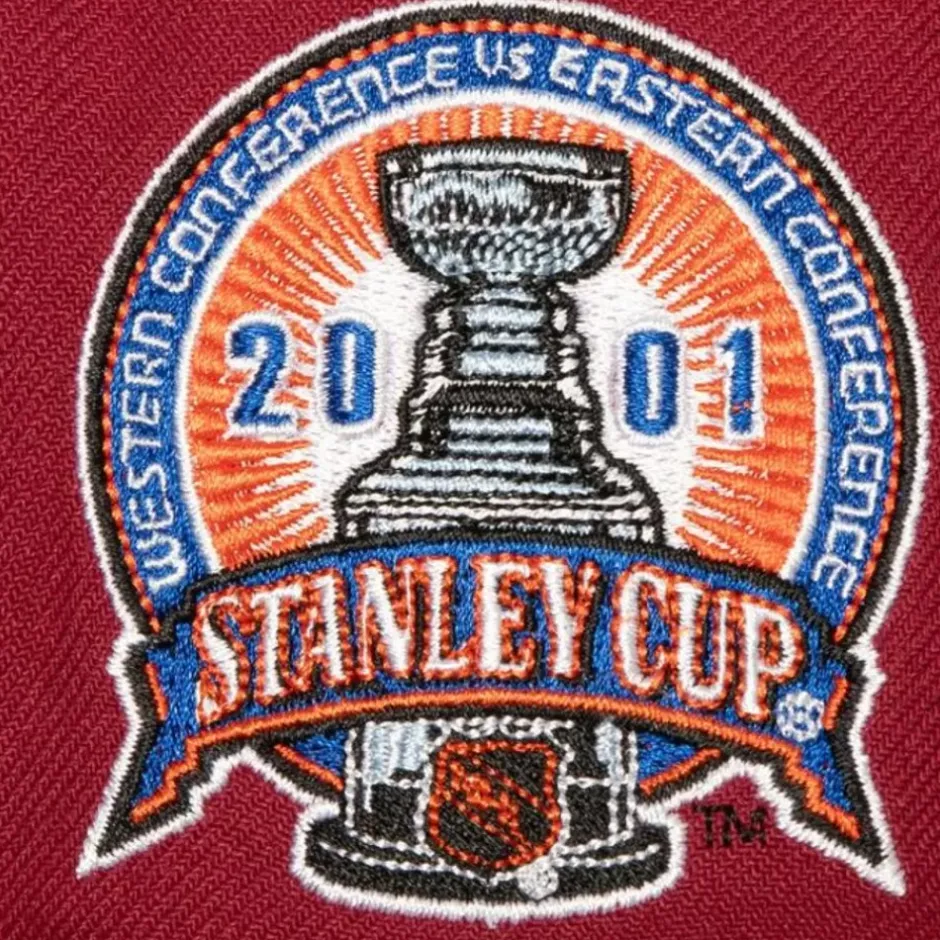 Mitchell & Ness Fitted-Side Patch Fitted Colorado Avalanche