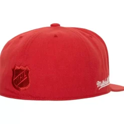 Mitchell & Ness Fitted-Side Patch Fitted Detroit Red Wings