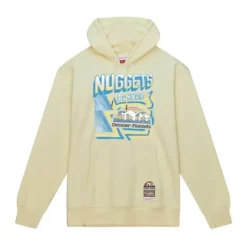 Men Mitchell & Ness Hoodies & Sweatshirts-Sidewalk Sketch Hoodie Denver Nuggets