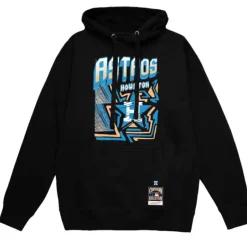 Men Mitchell & Ness Hoodies & Sweatshirts-Sidewalk Sketch Hoodie Houston Astros