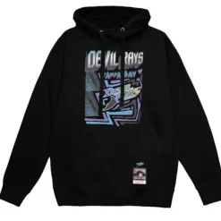 Men Mitchell & Ness Hoodies & Sweatshirts-Sidewalk Sketch Hoodie Tampa Bay Rays