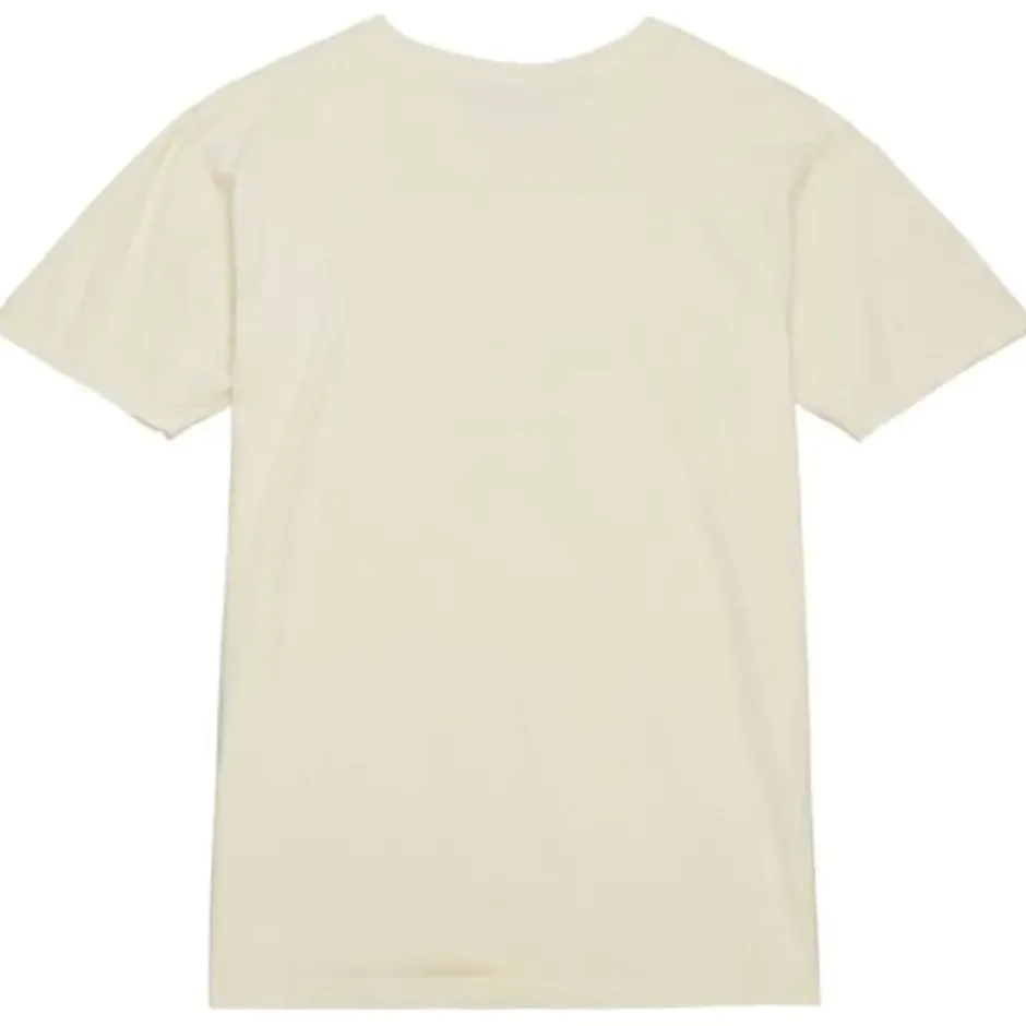 Men Mitchell & Ness T-Shirts & Tops-Sidewalk Sketch Ss Tee Chicago Blackhawks