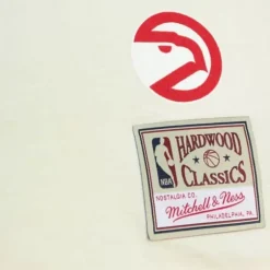 Men Mitchell & Ness T-Shirts & Tops-Sidewalk Sketch Ss Tee Hwc Atlanta Hawks