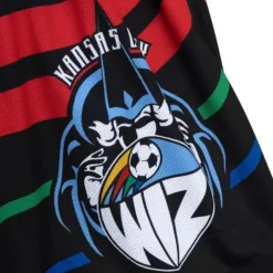 Men Mitchell & Ness Shorts-Since 96 2.0 Sublimated Mesh Shorts Kansas City Wiz