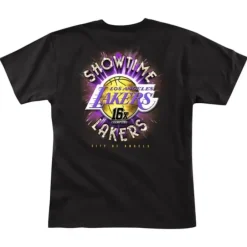 Men Mitchell & Ness T-Shirts & Tops-Slam Cover '96 Los Angeles Lakers Magic Johnson