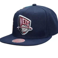 Mitchell & Ness Snapback-Slam Side Cropped Snapback Hwc New Jersey Nets Kenyon Martin