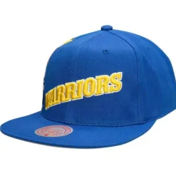 Mitchell & Ness Snapback-Slam Side Cropped Snapback Hwc Golden State Warriors