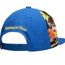 Mitchell & Ness Snapback-Slam Side Cropped Snapback Hwc Golden State Warriors