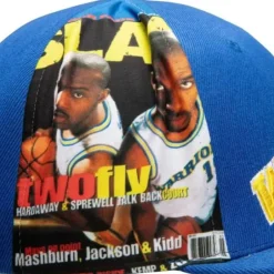 Mitchell & Ness Snapback-Slam Side Cropped Snapback Hwc Golden State Warriors