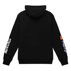 Men Mitchell & Ness Hoodies & Sweatshirts-Slap Sticker Hoodie Milwaukee Bucks