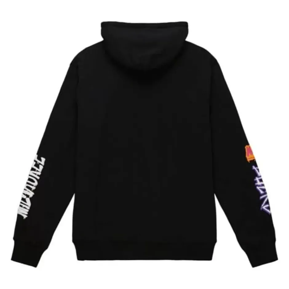 Men Mitchell & Ness Hoodies & Sweatshirts-Slap Sticker Hoodie Milwaukee Bucks