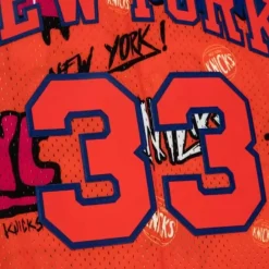 Mitchell & Ness Nba Swingman-Slap Sticker Swingman Patrick Ewing New York Knicks 1991-92 Jersey