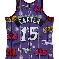 Mitchell & Ness Nba Swingman-Slap Sticker Swingman Vince Carter Toronto Raptors 1998-99 Jersey