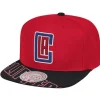 Mitchell & Ness Snapback-Slash Century Snapback Los Angeles Clippers