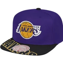 Mitchell & Ness Snapback-Slash Century Snapback Los Angeles Lakers