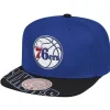 Mitchell & Ness Snapback-Slash Century Snapback Philadelphia 76Ers