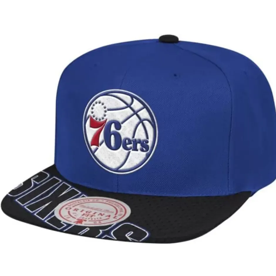 Mitchell & Ness Snapback-Slash Century Snapback Philadelphia 76Ers