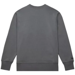 Men Mitchell & Ness Hoodies & Sweatshirts-Snow Washed Fleece Crew Chicago Bulls