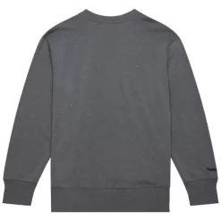 Men Mitchell & Ness Hoodies & Sweatshirts-Snow Washed Fleece Crew New York Rangers