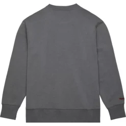 Men Mitchell & Ness Hoodies & Sweatshirts-Snow Washed Fleece Crew Philadelphia Phillies