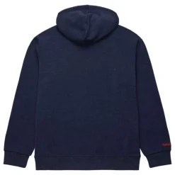 Men Mitchell & Ness Hoodies & Sweatshirts-Snow Washed Fleece Hoodie Houston Astros