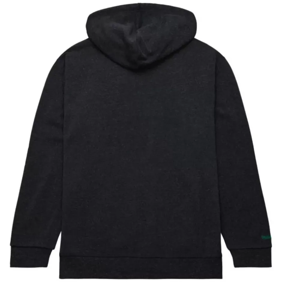 Men Mitchell & Ness Hoodies & Sweatshirts-Snow Washed Fleece Hoodie Boston Celtics