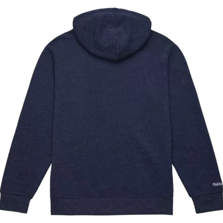 Men Mitchell & Ness Hoodies & Sweatshirts-Snow Washed Fleece Hoodie New York Yankees