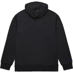 Men Mitchell & Ness Hoodies & Sweatshirts-Snow Washed Fleece Hoodie Vintage Logo New York Giants