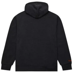 Men Mitchell & Ness Hoodies & Sweatshirts-Snow Washed Fleece Hoodie Vintage Logo Baltimore Orioles