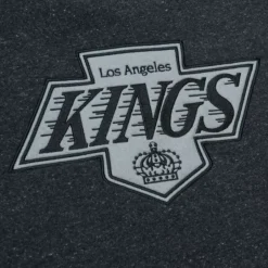 Men Mitchell & Ness Hoodies & Sweatshirts-Snow Washed Fleece Hoodie Los Angeles Kings