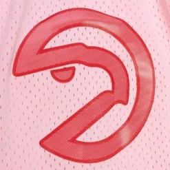 Men Mitchell & Ness Shorts-Space Knit Swingman Atlanta Hawks 1986-87 Shorts