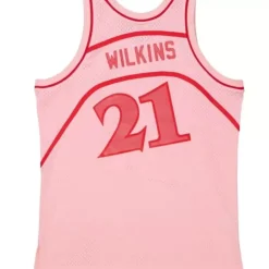 Mitchell & Ness Nba Swingman-Space Knit Swingman Dominique Wilkins Atlanta Hawks 1986-87 Jersey