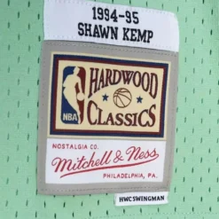 Mitchell & Ness Nba Swingman-Space Knit Swingman Shawn Kemp Seattle Supersonics 1994-95 Jersey