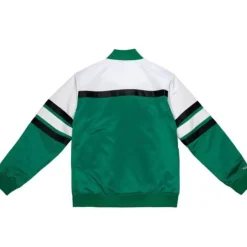 Men Mitchell & Ness Jackets & Outerwear-Special Script Heavyweight Satin Jacket Boston Celtics