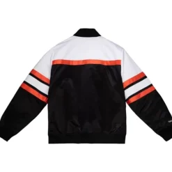 Men Mitchell & Ness Jackets & Outerwear-Special Script Heavyweight Satin Jacket Baltimore Orioles