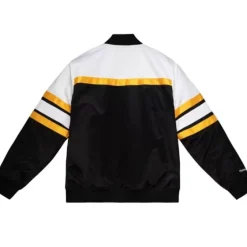 Men Mitchell & Ness Jackets & Outerwear-Special Script Heavyweight Satin Jacket Pittsburgh Pirates
