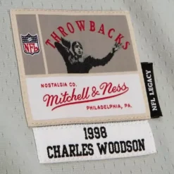 Mitchell & Ness Nfl Legacy-Split Legacy Charles Woodson Oakland Raiders 1998 Jersey